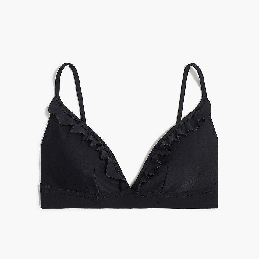 Ruffle french bikini top | J.Crew Factory