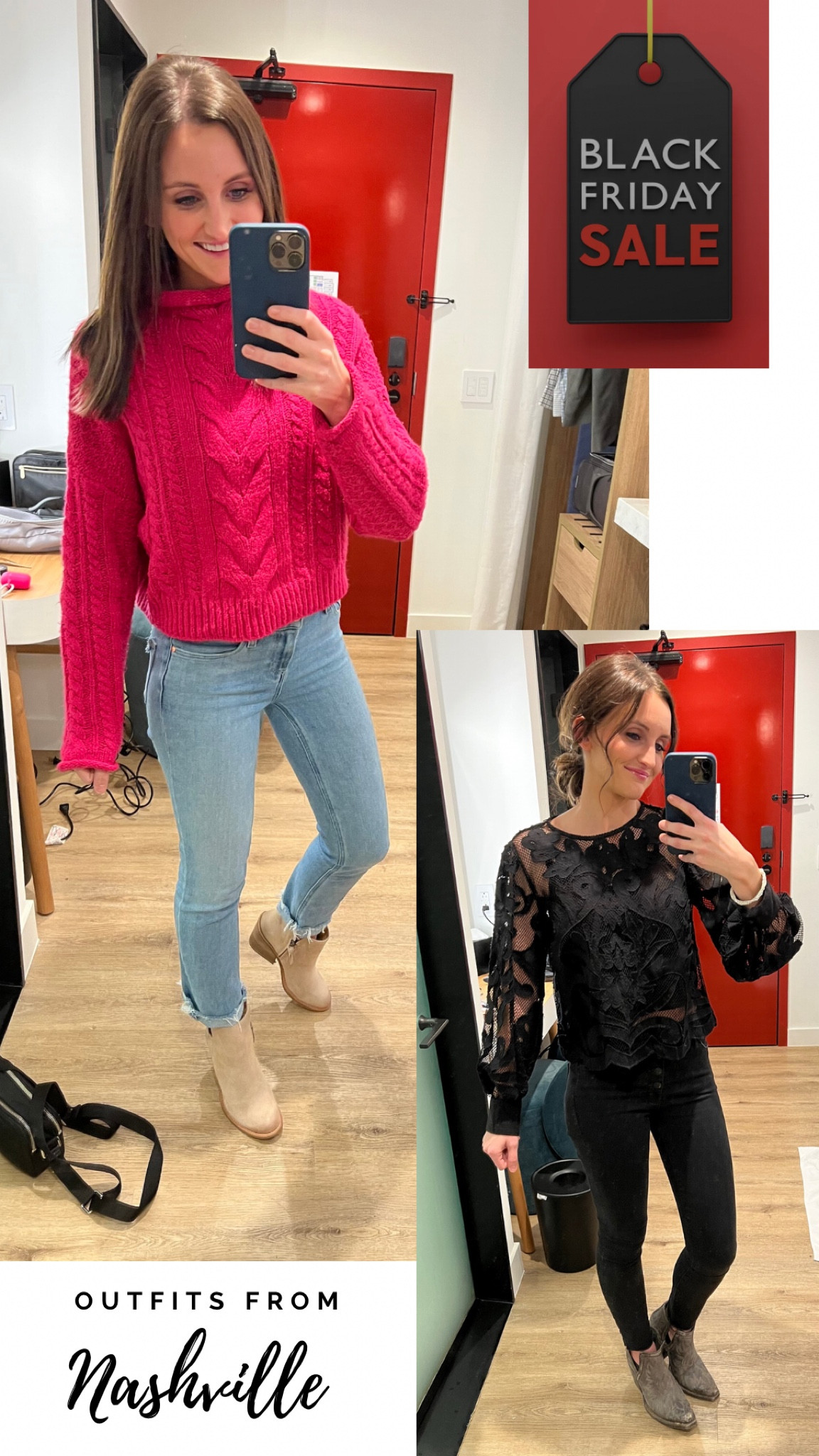 My favorite outfits from Nashville are on sale today! ❄️ 🤍 

#LTKstyletip #LTKGiftGuide #LTKSeasonal