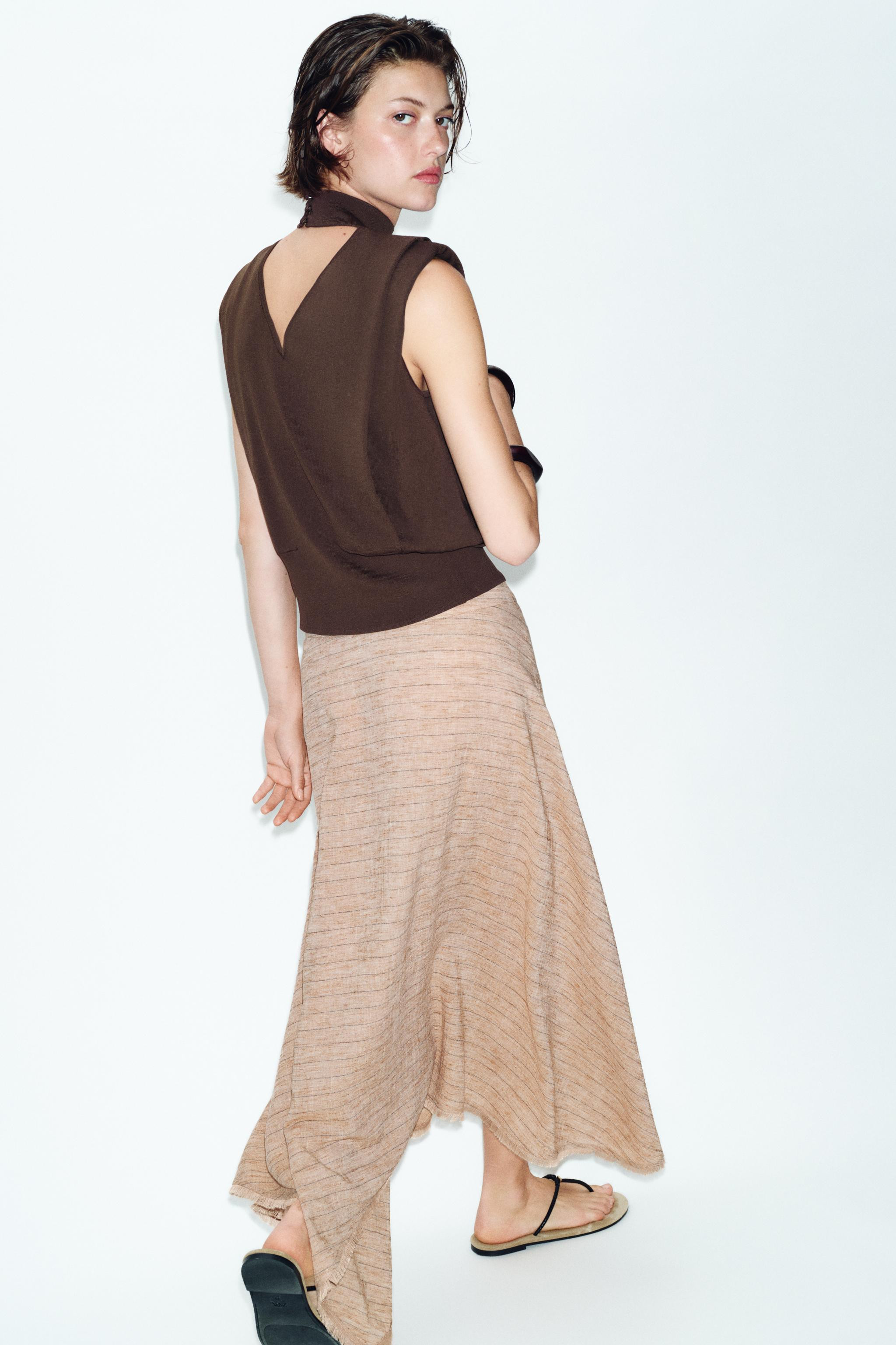 OPEN BACK KNIT TOP | Zara US