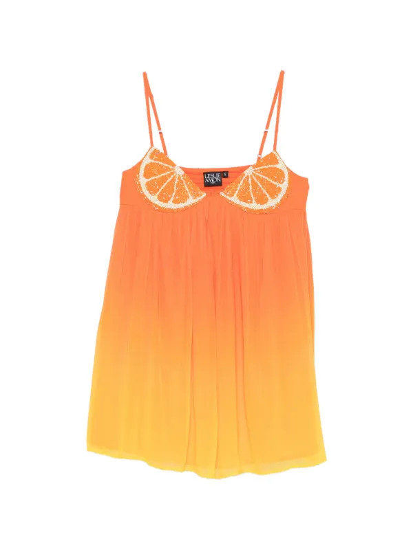 Citrus sequin-embellished ombre mini  dress | Farfetch Global