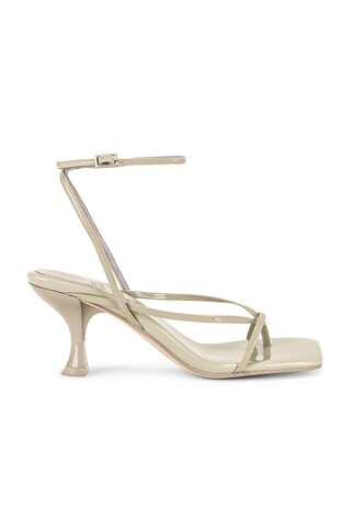 Jeffrey Campbell Fluxx Mule Sandal in Grey Patent from Revolve.com | Revolve Clothing (Global)