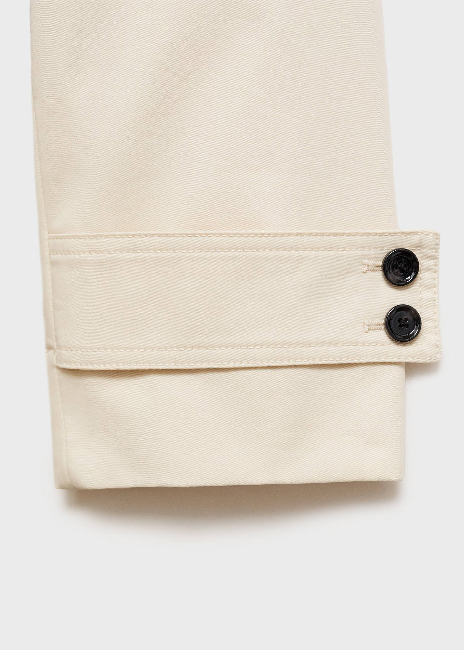 Langer zweireihiger Oversized-Trenchcoat - Damen | MANGO Deutschland | Mango EU