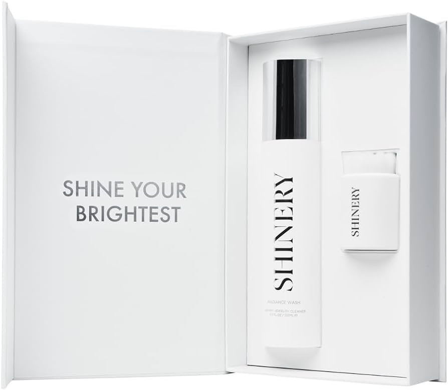 Shinery Radiance Wash Luxury Jewelry Cleaner and Brush Duo - Oprah’s Favorite Things List - Jew... | Amazon (US)