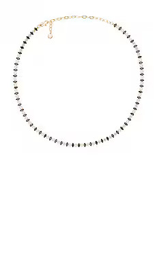 Ettika Beaded Necklace in Black & Gold from Revolve.com | Revolve Clothing (Global)
