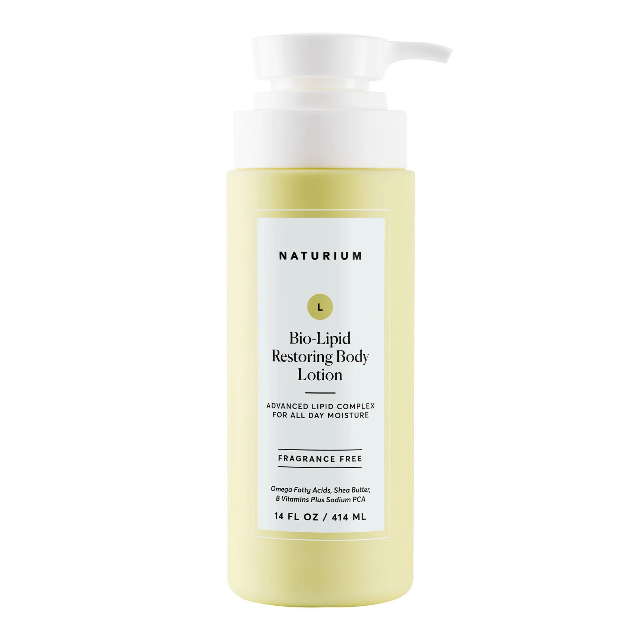 Naturium Bio-Lipid Restoring Moisturizing Body Lotion with Shea Butter, Fragrance Free, 14 fl oz | Walmart (US)