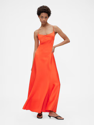 GapStudio Satin Slip Dress | Gap (US)