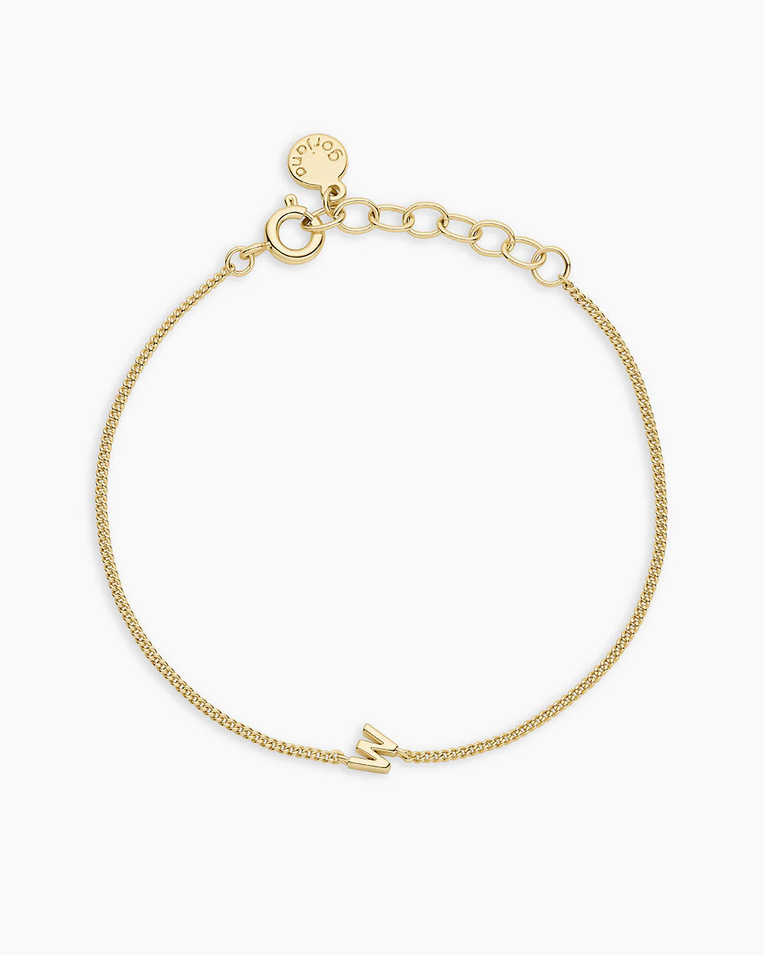 Wilder Mini Alphabet Bracelet | gorjana