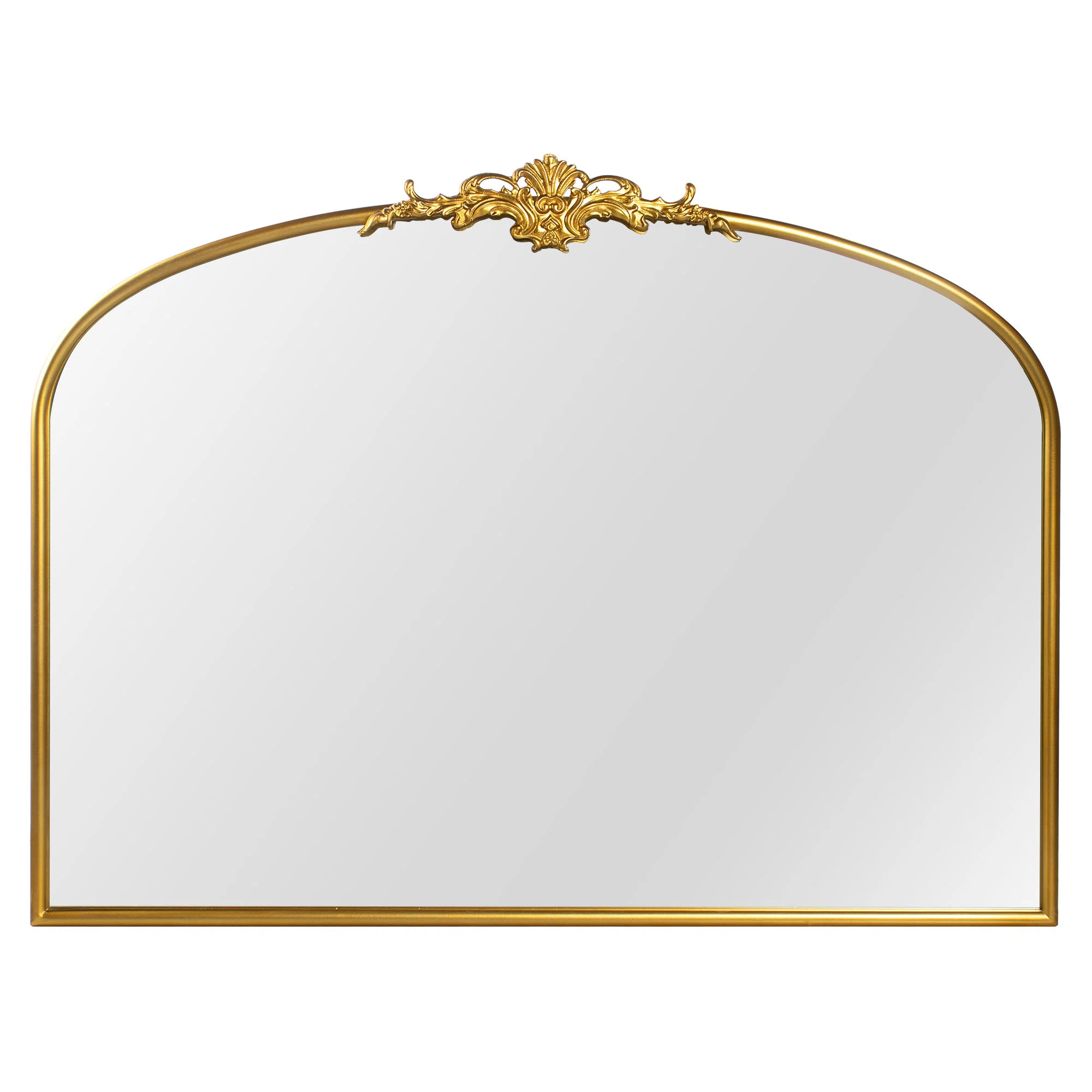 Kherington Vintage Metal Arch Decorative Accent Mirror | Wayfair North America
