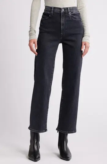 FRAME Le Sleek High Waist Ankle Straight Leg Jeans | Nordstrom | Nordstrom