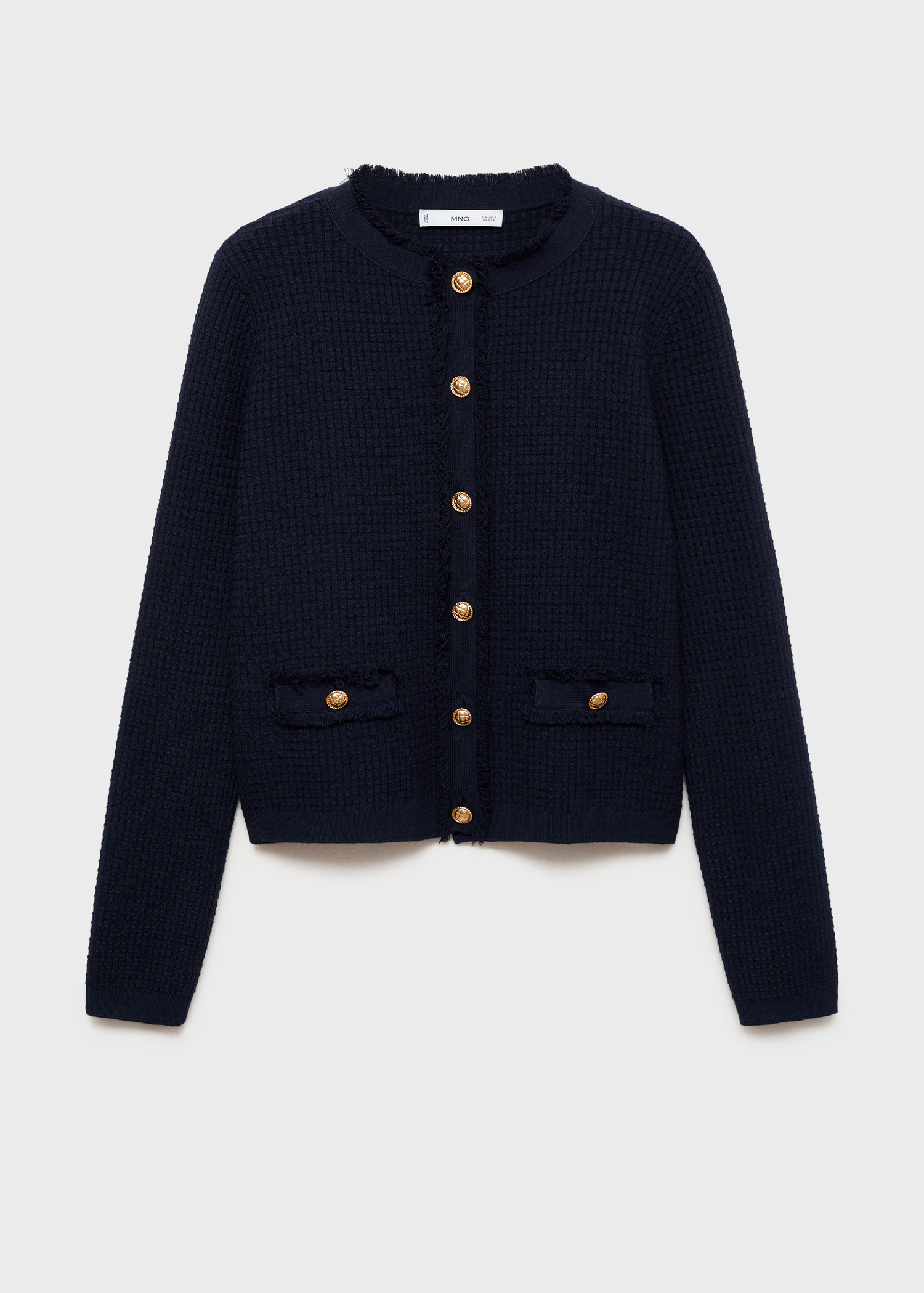 Button knit cardigan - Woman | MANGO United Kingdom | MANGO (UK)