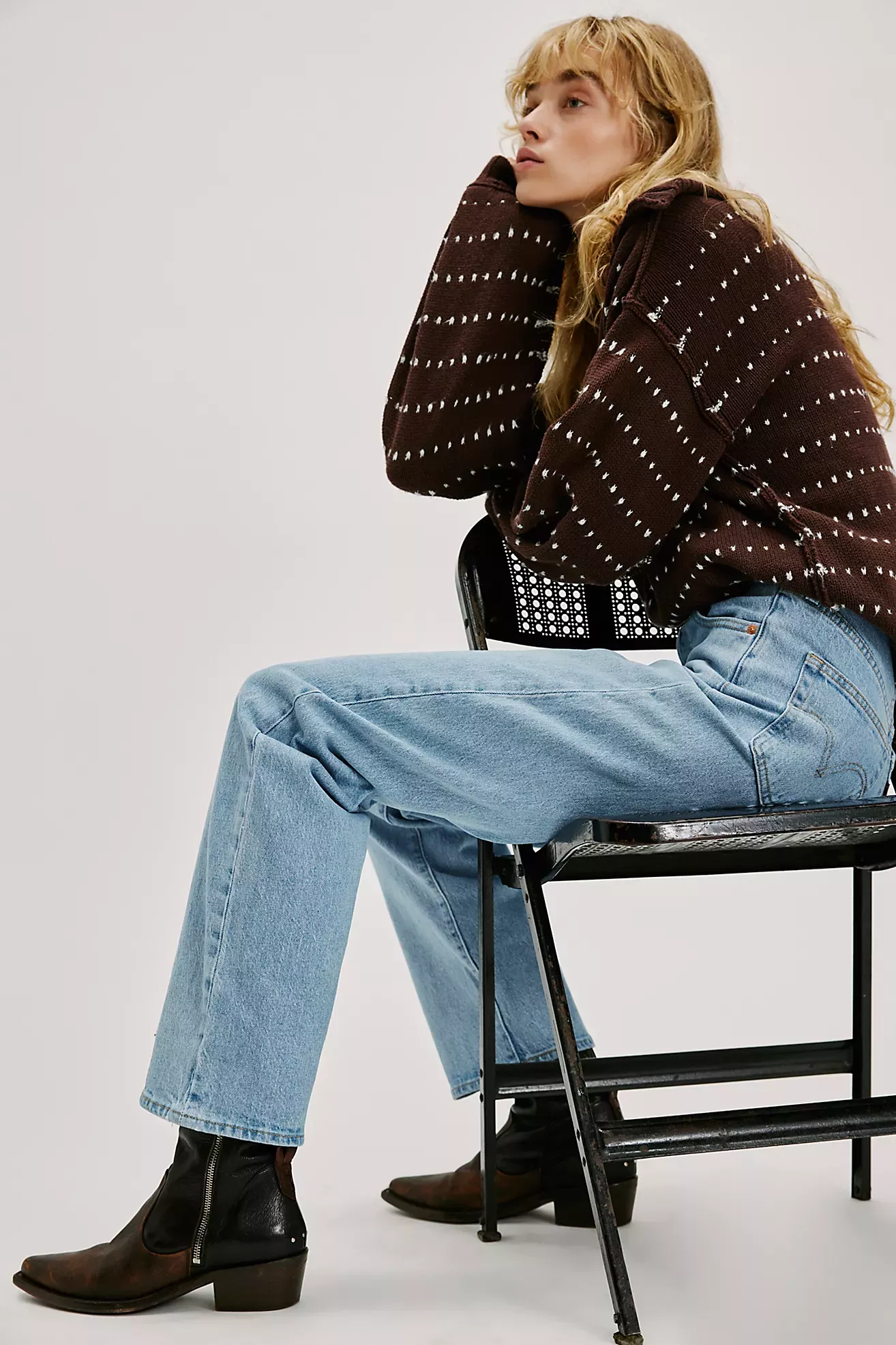 Levi's ribcage 2025 full length jeans
