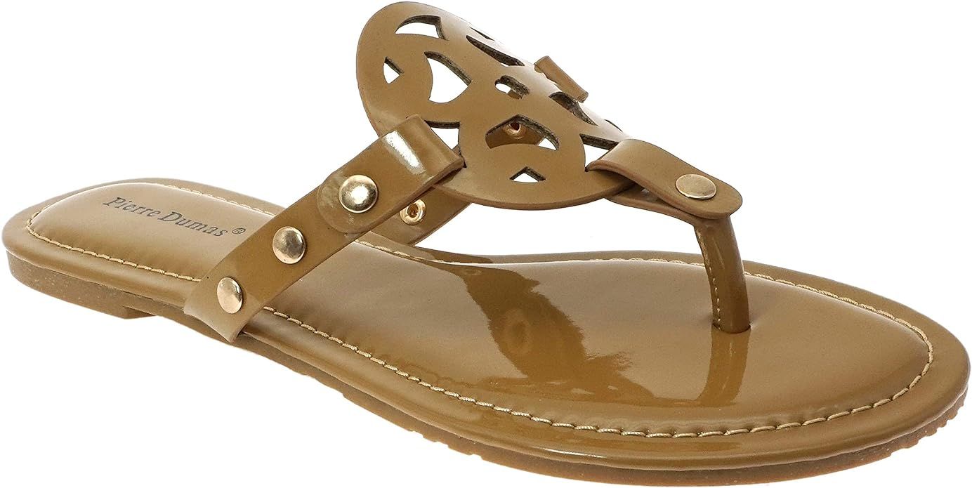 Pierre Dumas Women's Limit-20 Thong Flip Flop Sandal | Amazon (US)