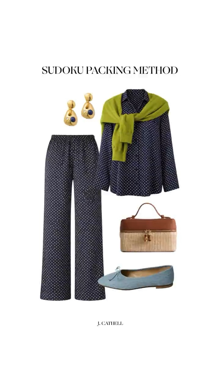 The packing method that actually works ✈️✨

If you’ve ever overpacked and still felt like you had nothing to wear… this is for you. The *sudoku packing method* is all about a simple 3x3 grid—3 tops, 3 bottoms, 3 layers—where every piece works with every other piece. The result? Effortless outfits every time (and way less in your suitcase).

It’s not just packing lighter—it’s packing smarter. Save this for your next trip and tap to shop the pieces I’d build my grid with. 🤍#PackingTips #CapsuleWardrobe #TravelStyle #OutfitPlanning #LTKFinds
 

 

#LTKTravel #LTKootd #LTKOver40 #LTKTravel