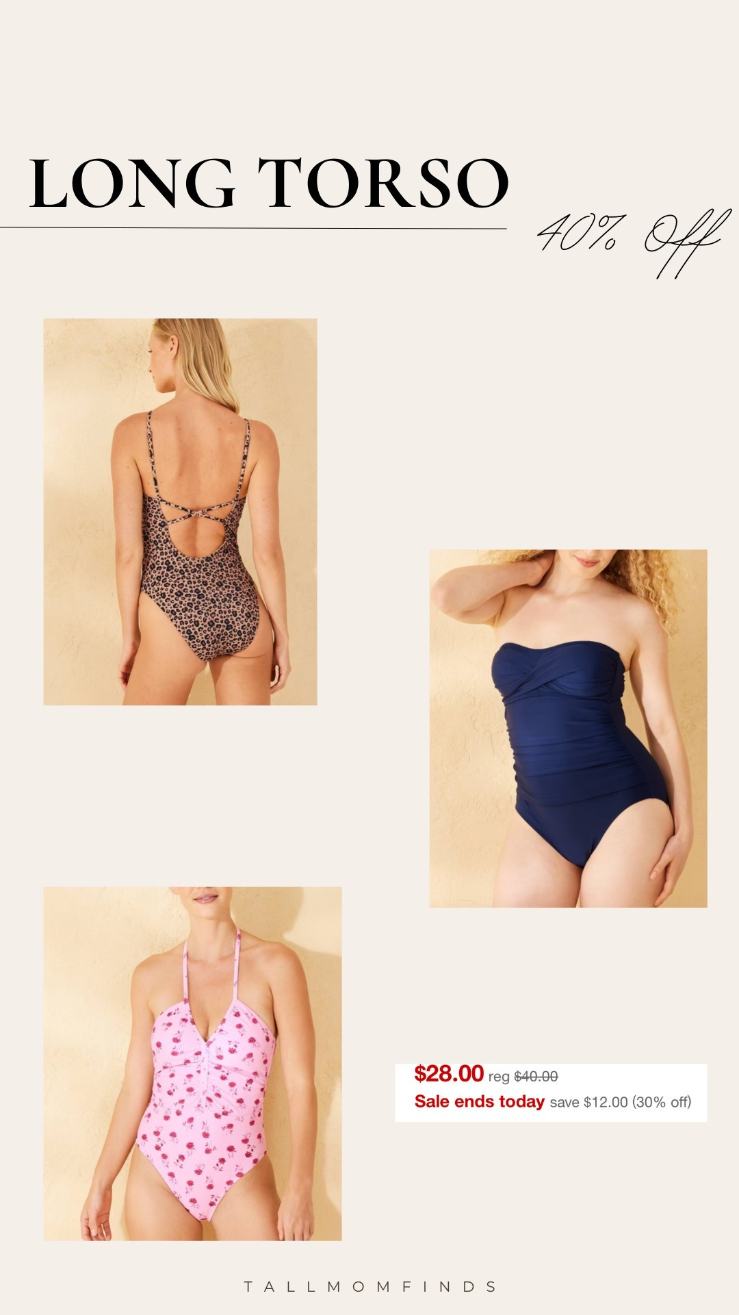 Long torso swim sale ends today! 

#LTKSwim #LTKSummerEdit #LTKSeasonal