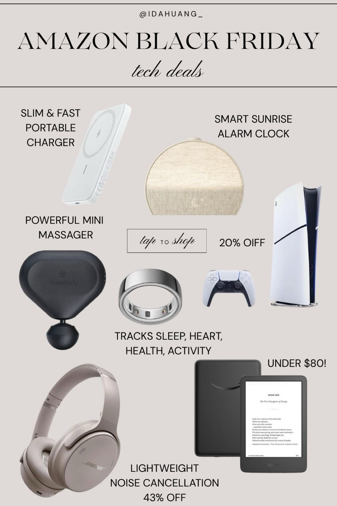 Amazon Black Friday Deals: Tech

#LTKGiftGuide #LTKCyberWeek #LTKHoliday