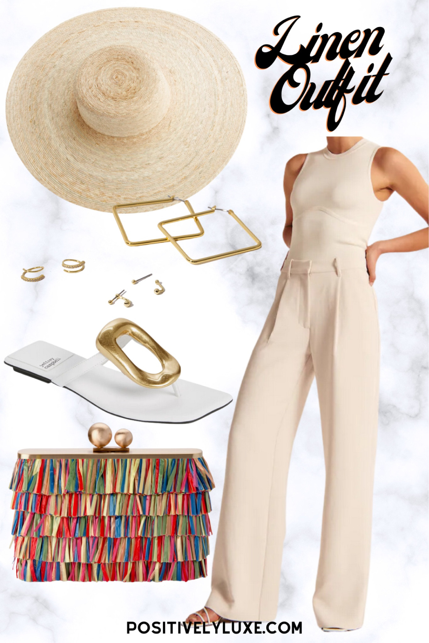 Linen set for summer from Abercrombie! Love it with these Jeffrey Campbell sandals and a wide brim hat. 💗 More outfit inspo on the blog!

#LTKstyletip #LTKfit #LTKunder100