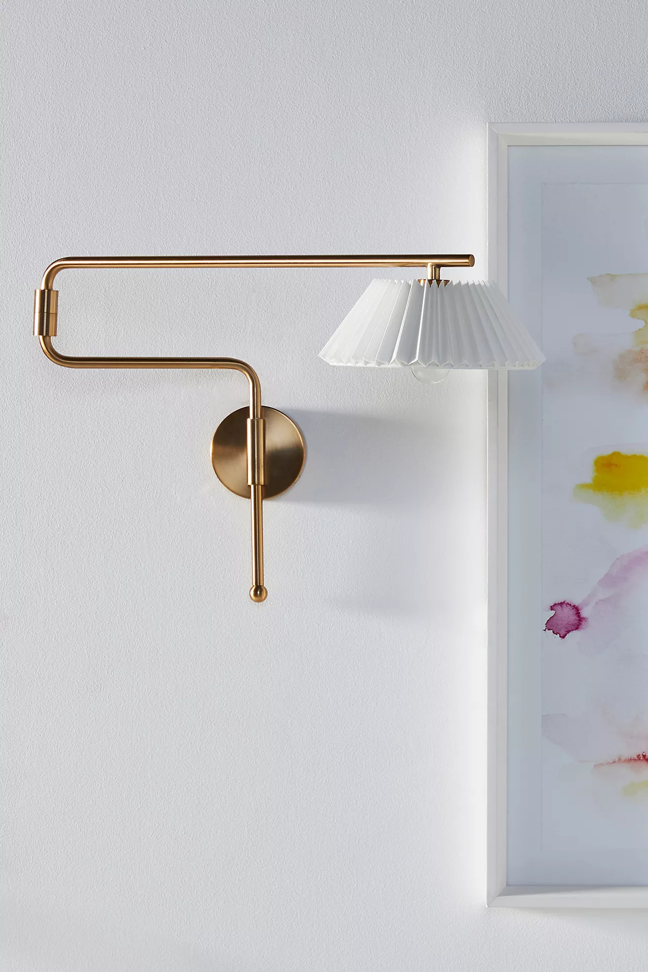 Harriet Pleated Sconce | Anthropologie (US)