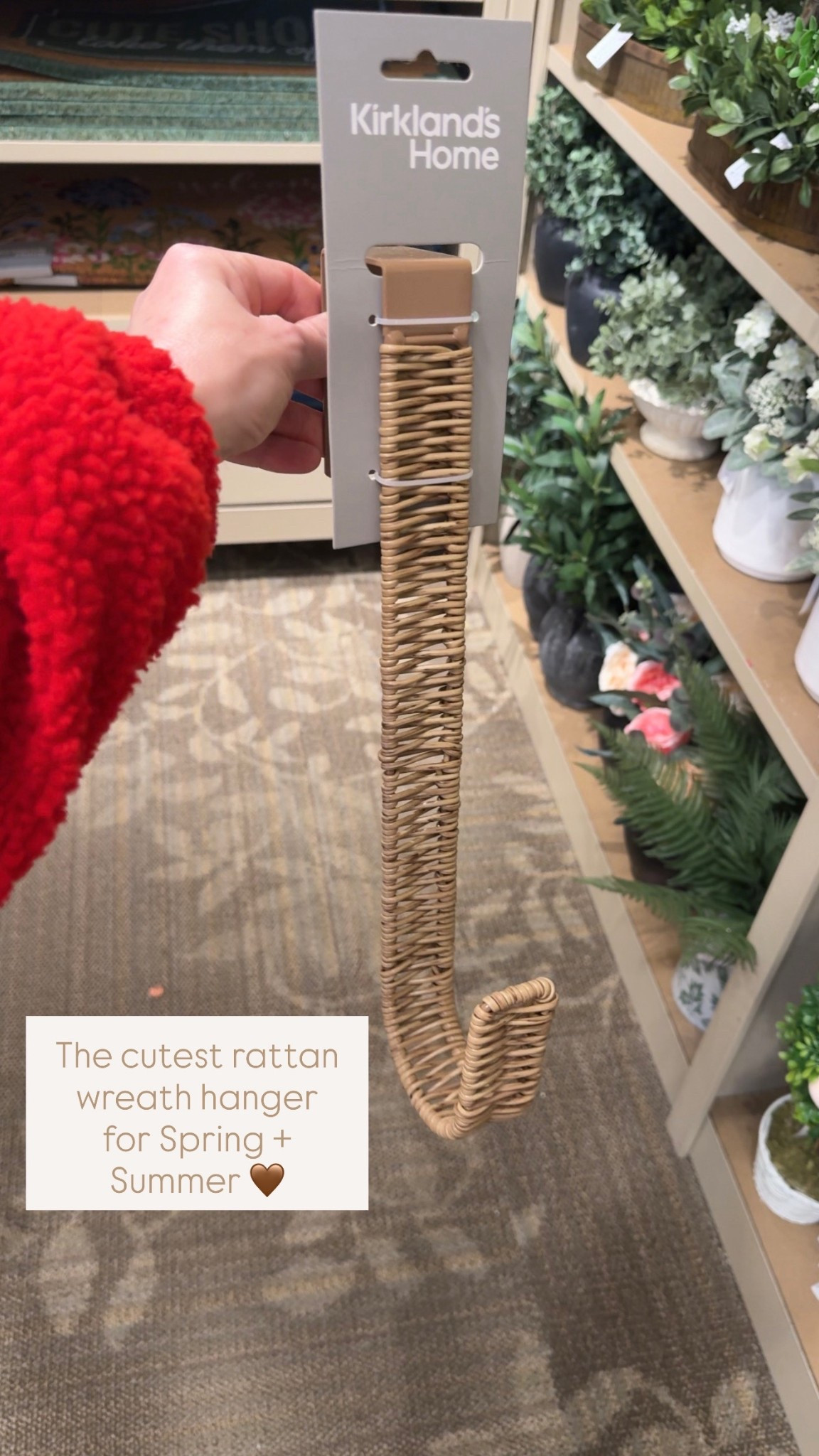 Kirklands finds | spring decor | front porch decor | wreath | spring wreath | winter wreath| rattan | woven | wreath hanger 

#LTKHome #LTKSaleAlert