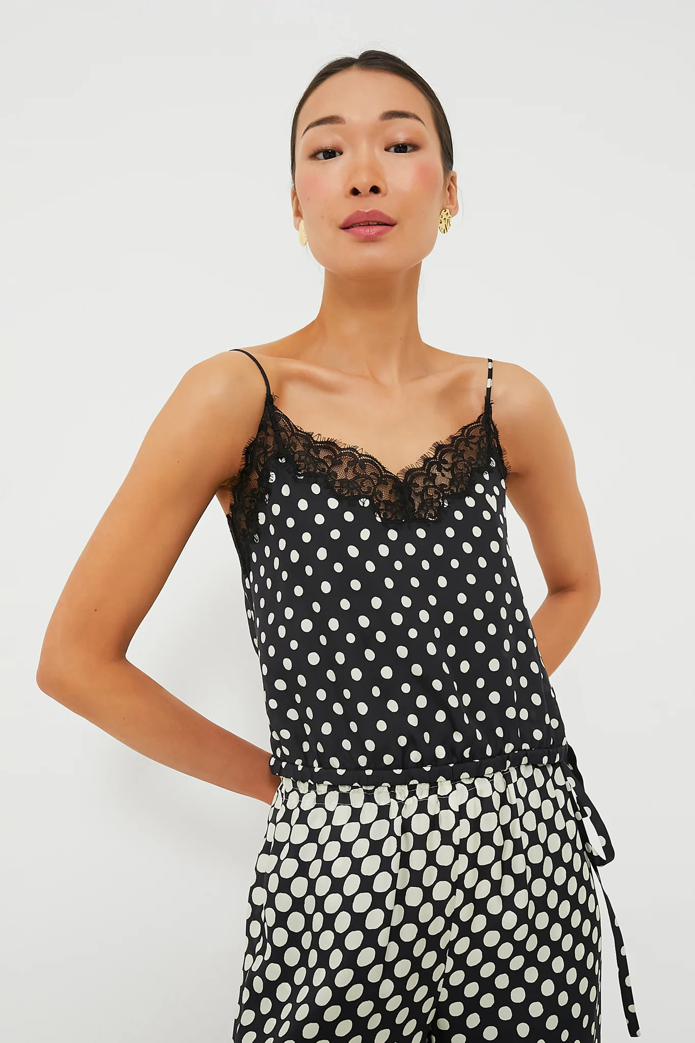 Spotted Geo Black Cordoba Top | Tuckernuck (US)