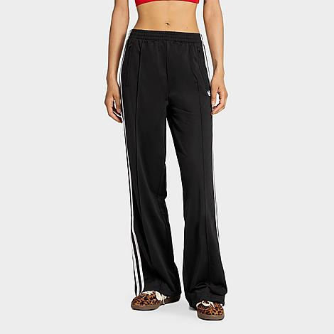 adidas Women's Originals Firebird Loose Track Pants in Black/White Size: XL | Finish Line (US)