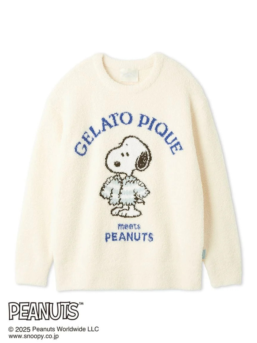 [PEANUTS] Original Art Jacquard Pullover | Gelato Pique