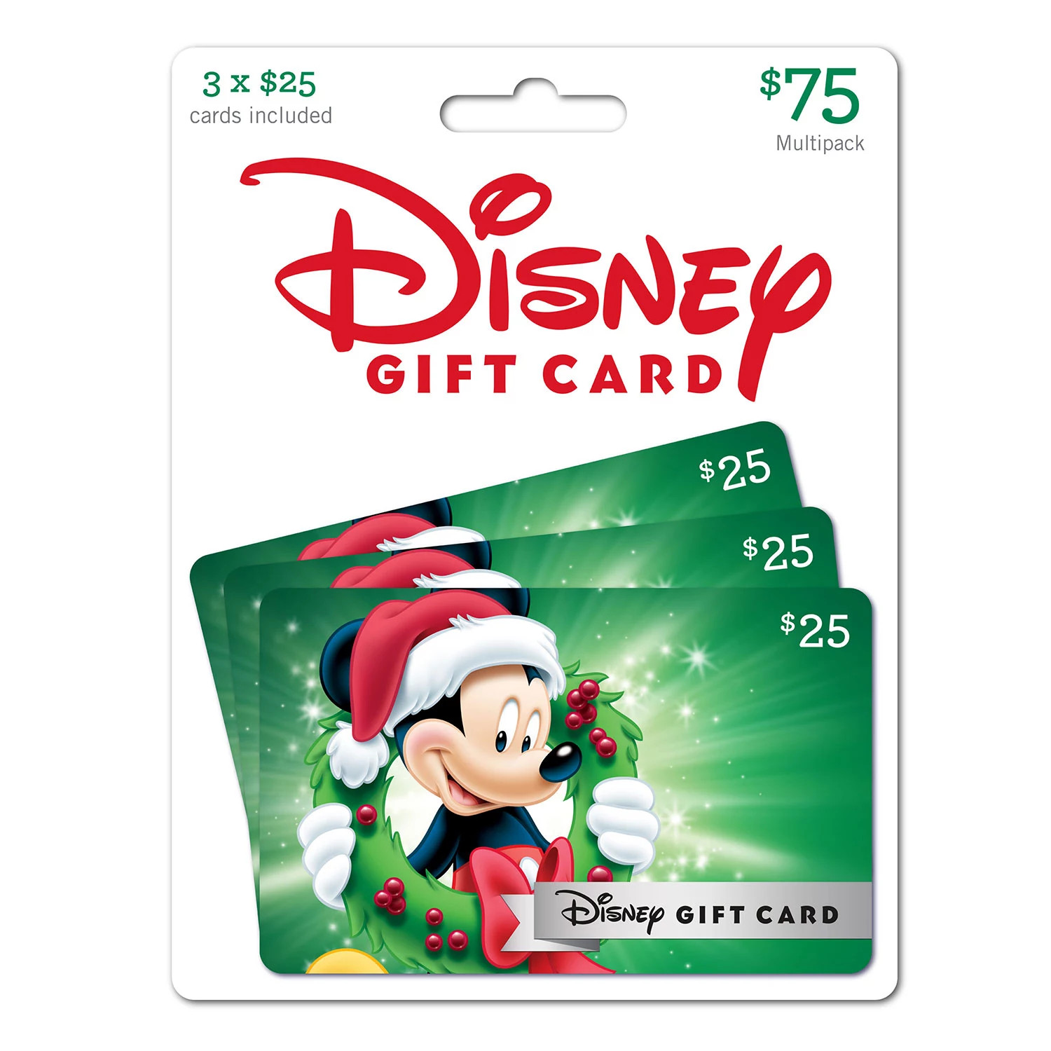 Disney $75 Value Gift Cards - 3 x $25 | Sam's Club
