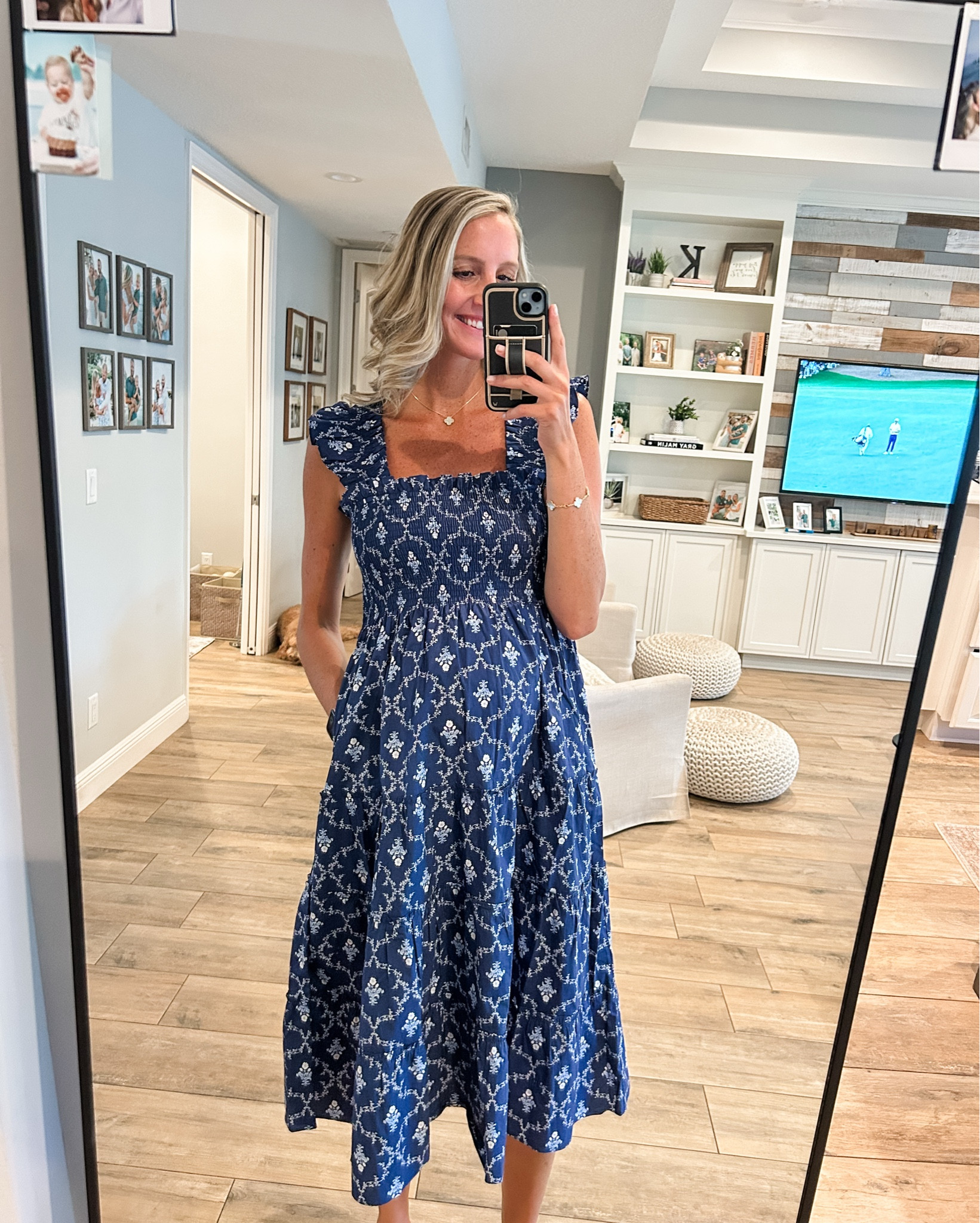 Dress 1 - size small (hill house) 

Dress 2- size m (quince) 

Dress 3- m (amazon) 

Dress 4- medium (Walmart) Abercrombie vibes!!! 

Dress 5- oops same hill house dress. Idk how to delete 

Dress 6-xs (runs v big!!!) Target. On sale 

Dress 7- s (runs big!!) I could have even done xs (Walmart)