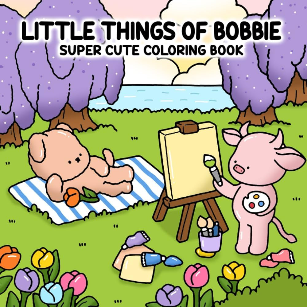 Little Things of Bobbie: Super Cute Coloring Book Featuring Small Cozy Moments and Tender Illustr... | Amazon (CA)