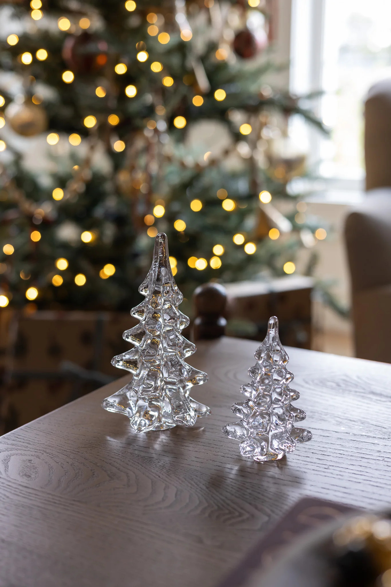 Glass Christmas Trees | Cottage and Key