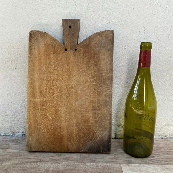 Antique Vintage French Bread or Chopping Cutting Board Wood - Etsy | Etsy (US)