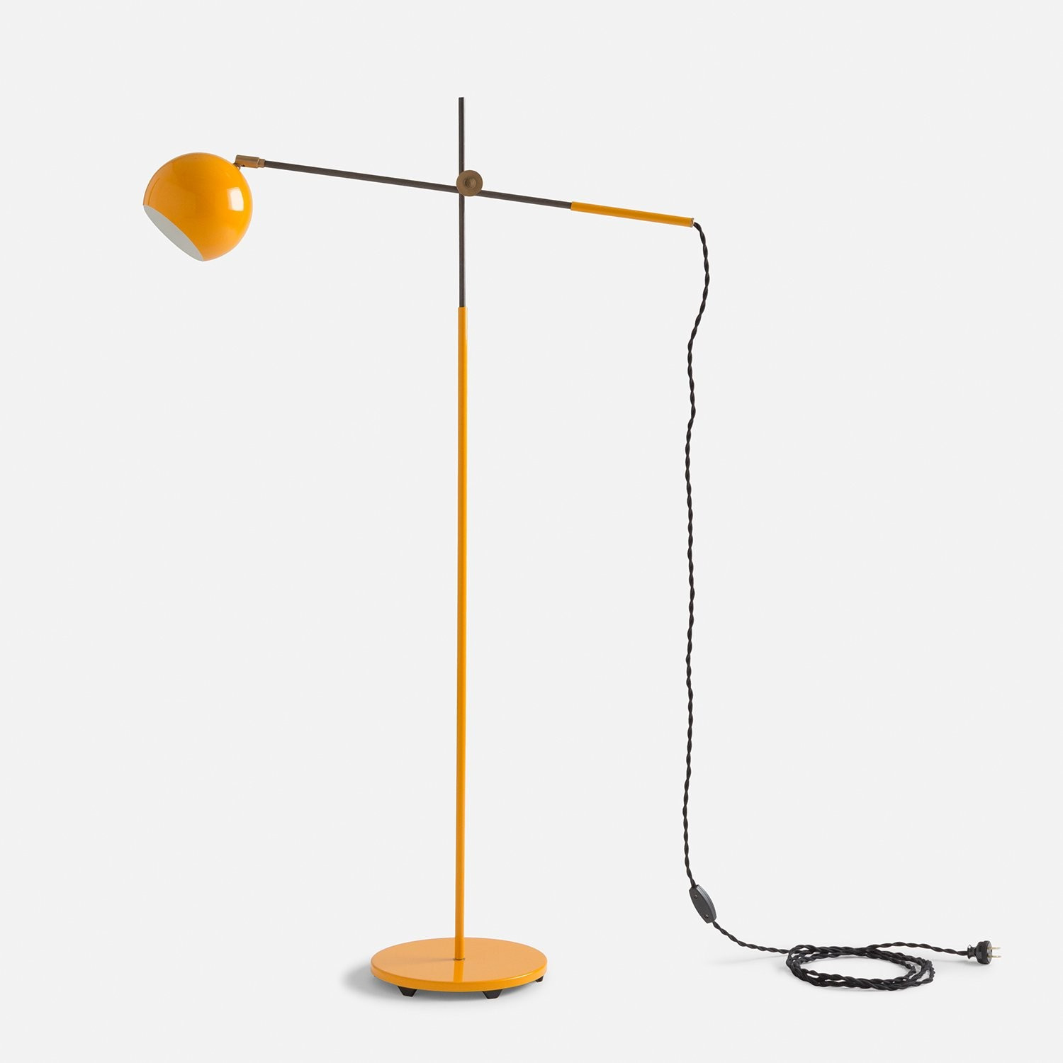 Studio Floor Lamp - Industrial Yellow | Schoolhouse