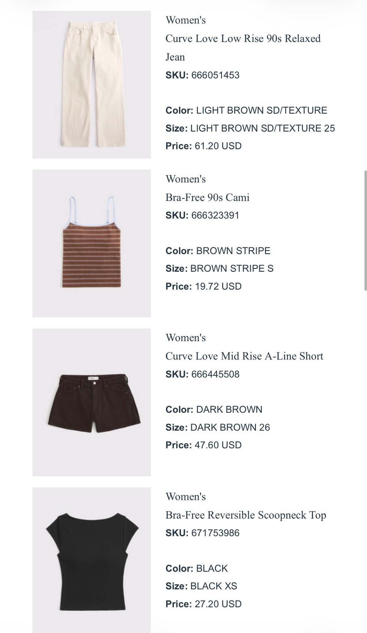 My @abercrombie order

#LTKSaleAlert #LTKOver40