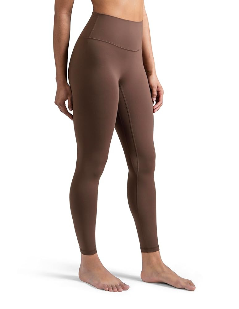 Colorfulkoala Dreamlux No Front Seam Leggings for Women 25"/28" Inseam, Seamless High Waisted But... | Amazon (US)