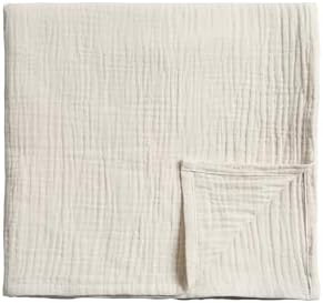 Muslin Swaddle Blanket, 100% Cotton Receiving Blanket Soft and Breathable Swaddle Wrap for Baby B... | Amazon (US)