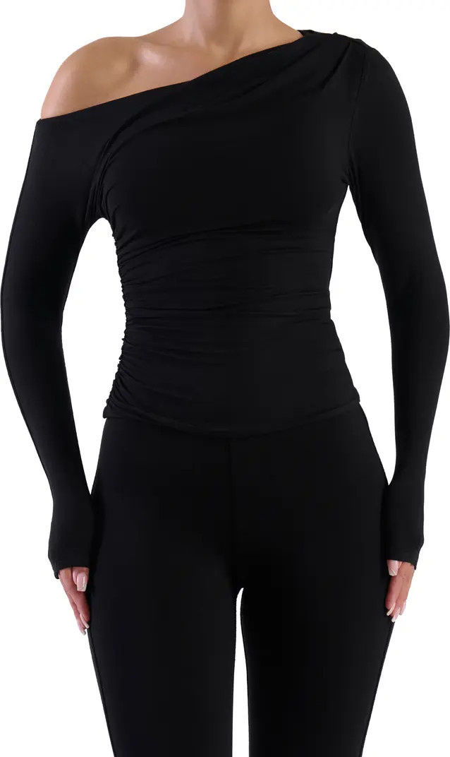 Ruched One-Shoulder Top | Nordstrom