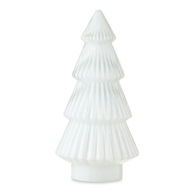 My Texas House Small White Glass Tree Decoration, 8.6" | Walmart (US)