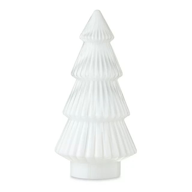 My Texas House Small White Glass Tree Decoration, 8.6" | Walmart (US)