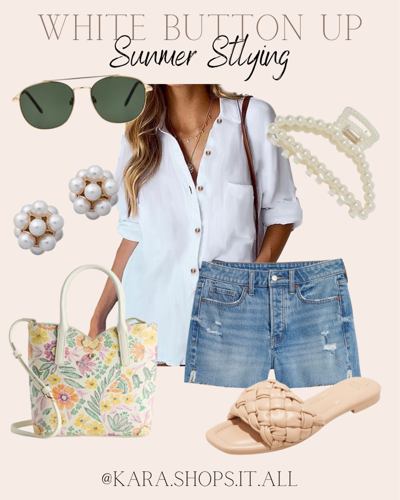 White button up summer style!

#LTKSeasonal #LTKsalealert #LTKFind
