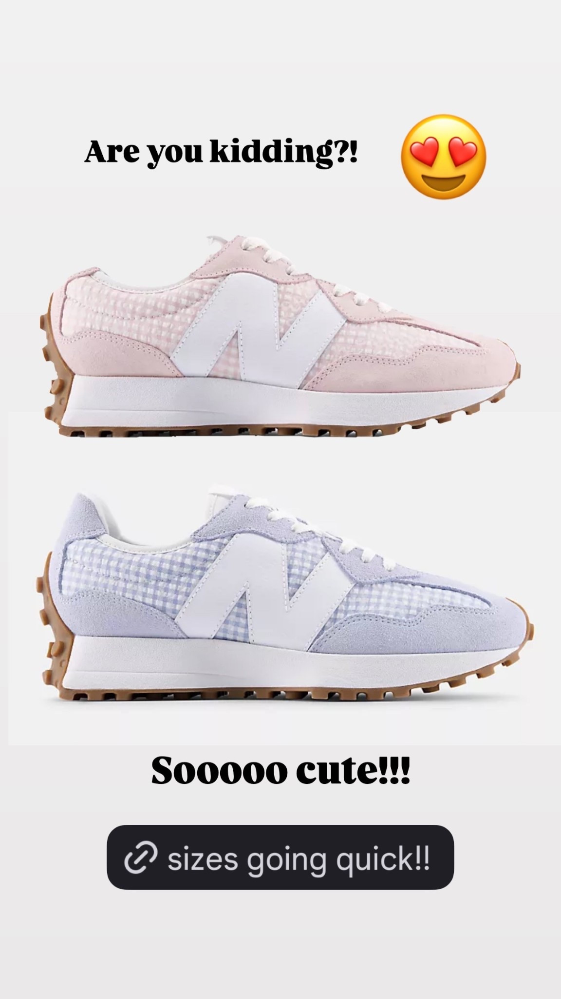 Sooooo cute!!! 😍 the new New Balance are definitely an It shoe 🙌

#LTKootd #LTKmomlife #LTKActive