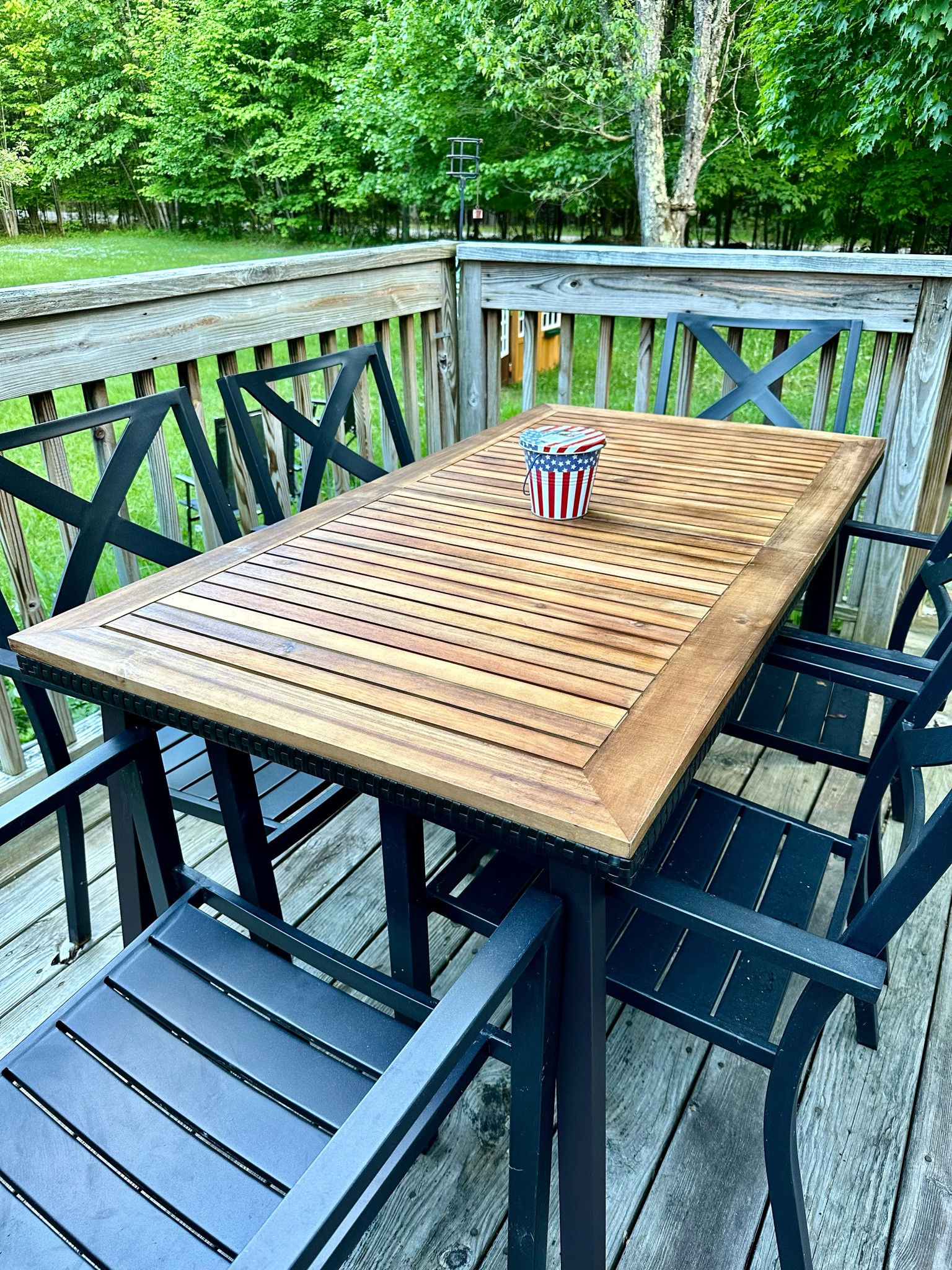 The most affordable outdoor table from Target! 

#LTKHome #LTKSeasonal
