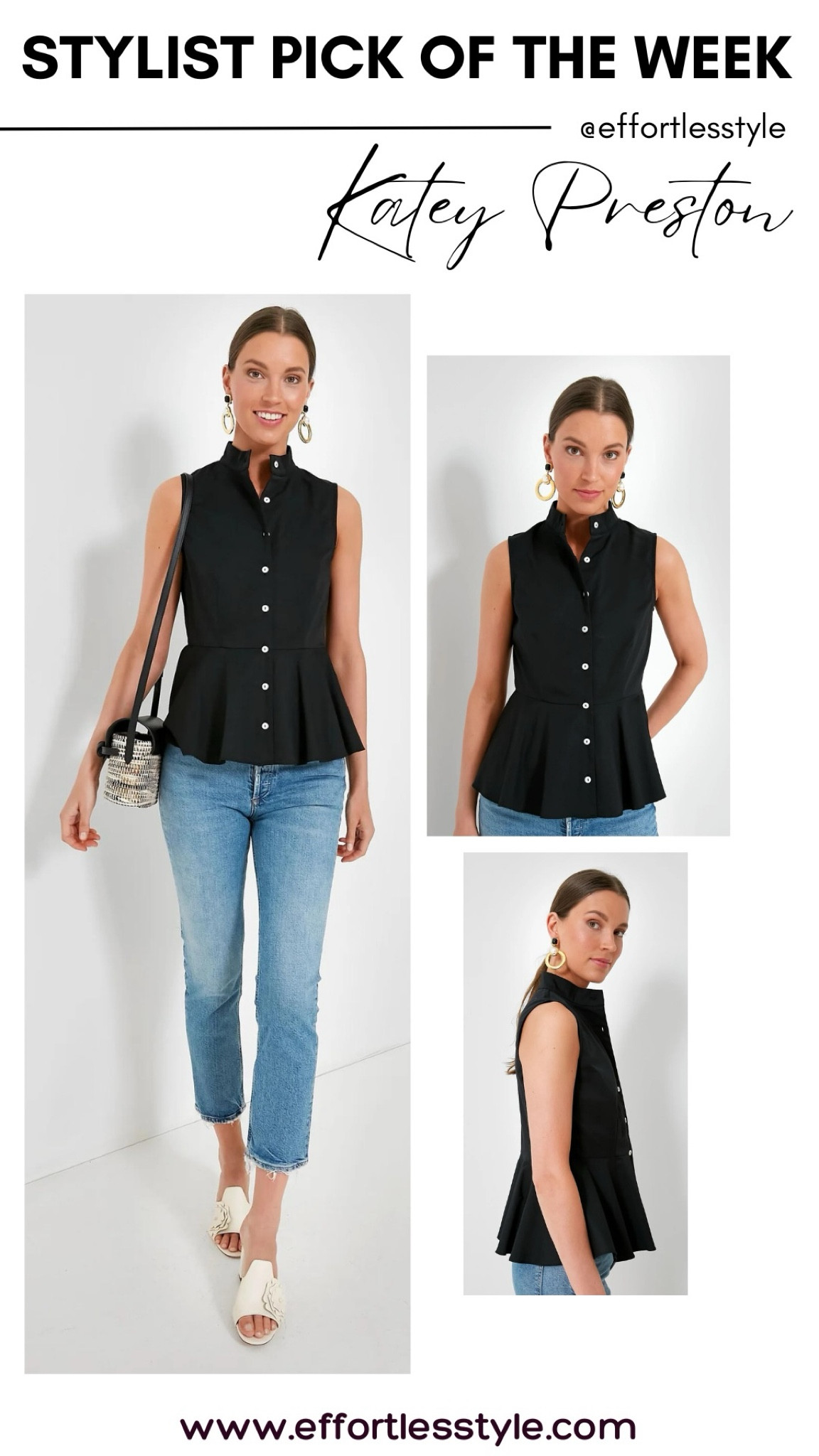 Love this peplum hem vest 🖤

#LTKStyleTip #LTKWorkwear #LTKFindsUnder100