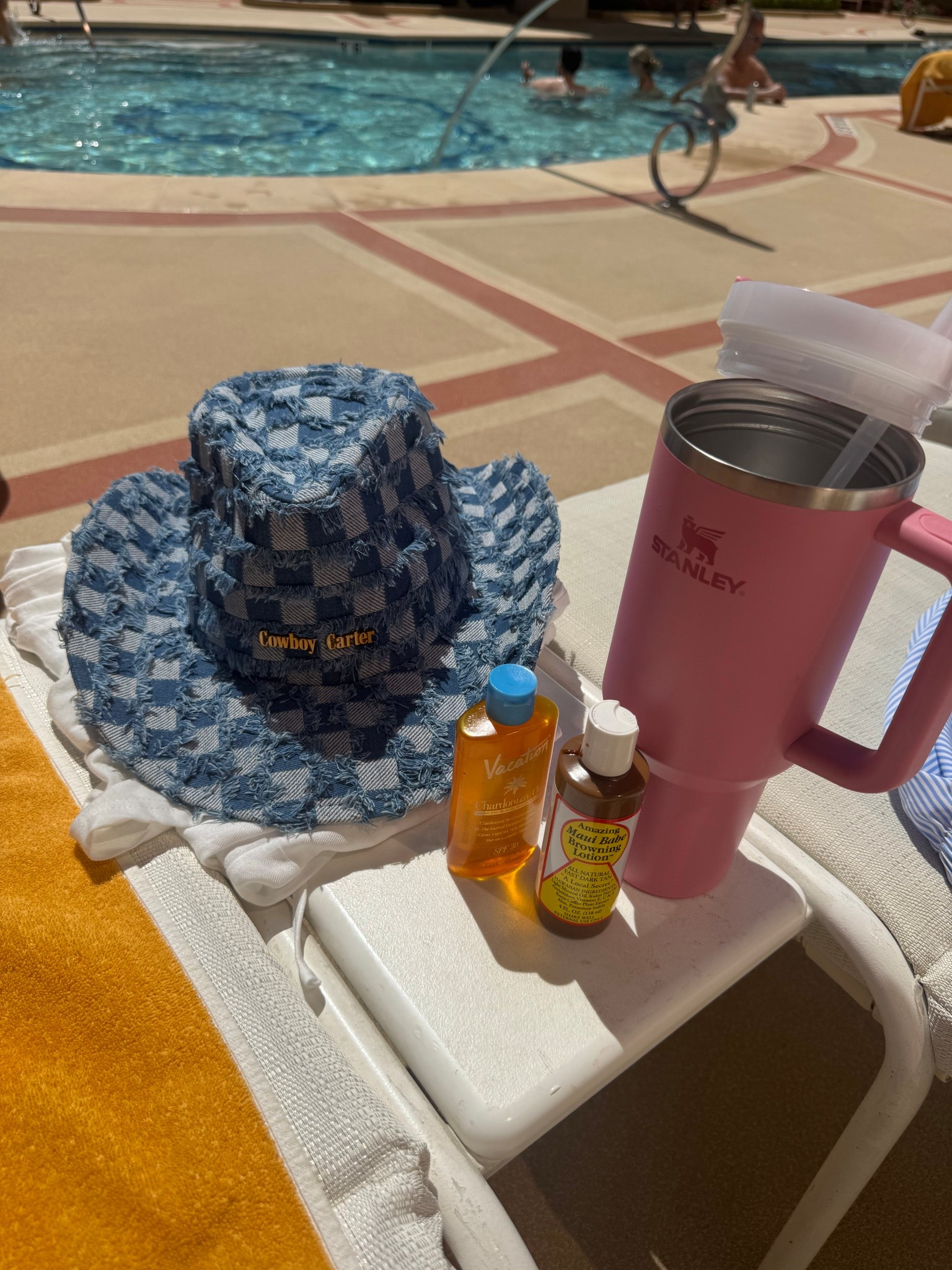 Pool Side Tanning Essentials🫶🏽

#LTKBeauty #LTKSeasonal