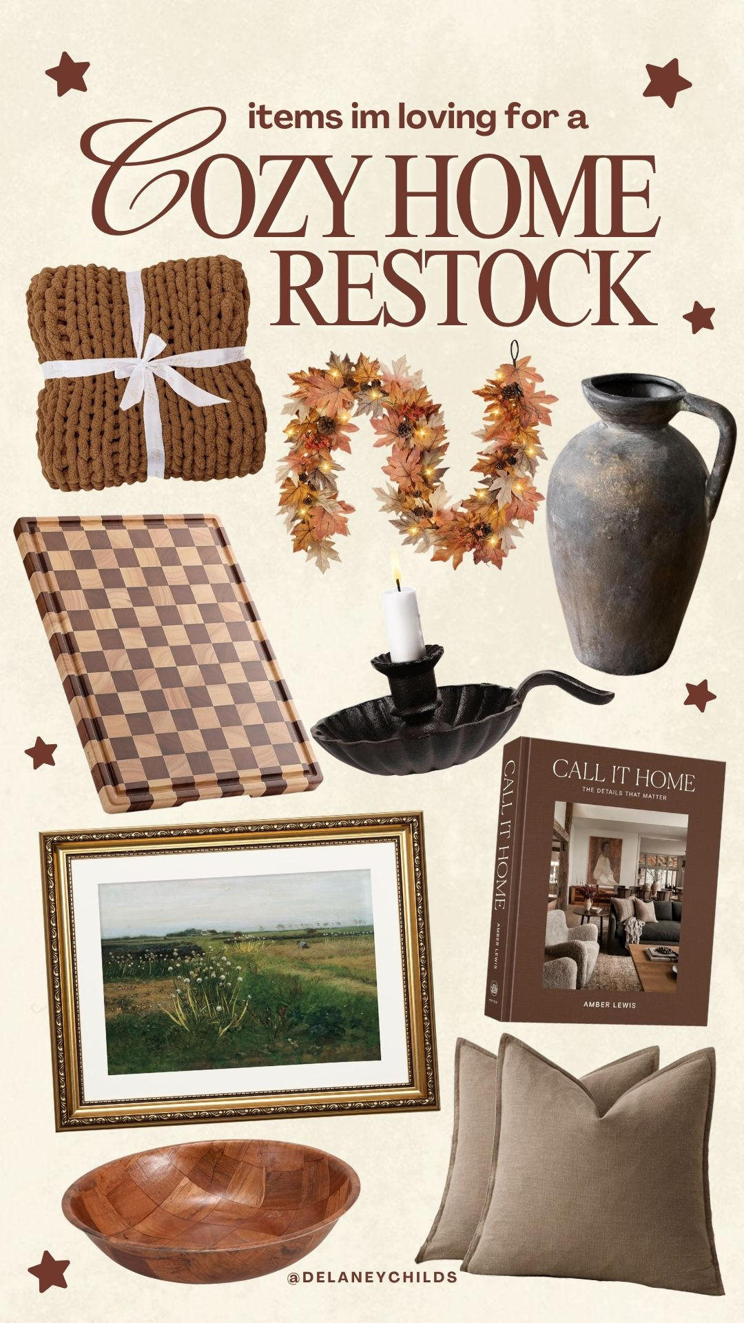 cozy home restock inspo 🍂 

 #LTKSeasonal #LTKHome