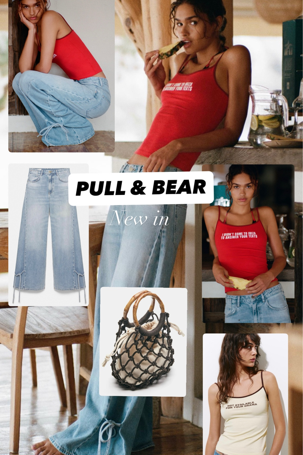 Pull & Bear new in 🩵❤️ 

#LTKstyletip #LTKspring #LTKsummer