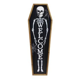 4ft. Coffin Skeleton Door Greeter by Ashland® | Michaels Stores