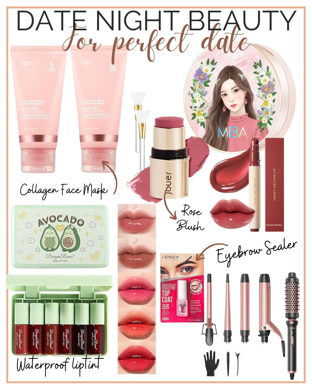 ✨Date night beauty for the perfect date✨Date night just got a whole lot more glamorous! Whether it's a romantic dinner or a casual night out, this makeup look is all about enhancing your natural beauty. Think sultry eyes, a radiant glow, and that perfect pop of color on your lips. ✨ Ready to turn heads? Tap to shop these date-night must-haves and create your unforgettable look! ❤️ #DateNightGlam #LTKBeauty #MakeupMagic #datenightmakeup
#datenight #datenightbeauty 

 #LTKWatchNow #LTKStyleTip #LTKBeauty