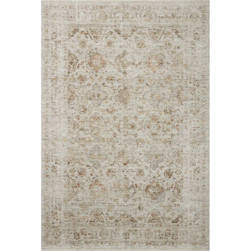 Amber Lewis x Loloi Honora Beige / Spice Area Rug | Wayfair North America
