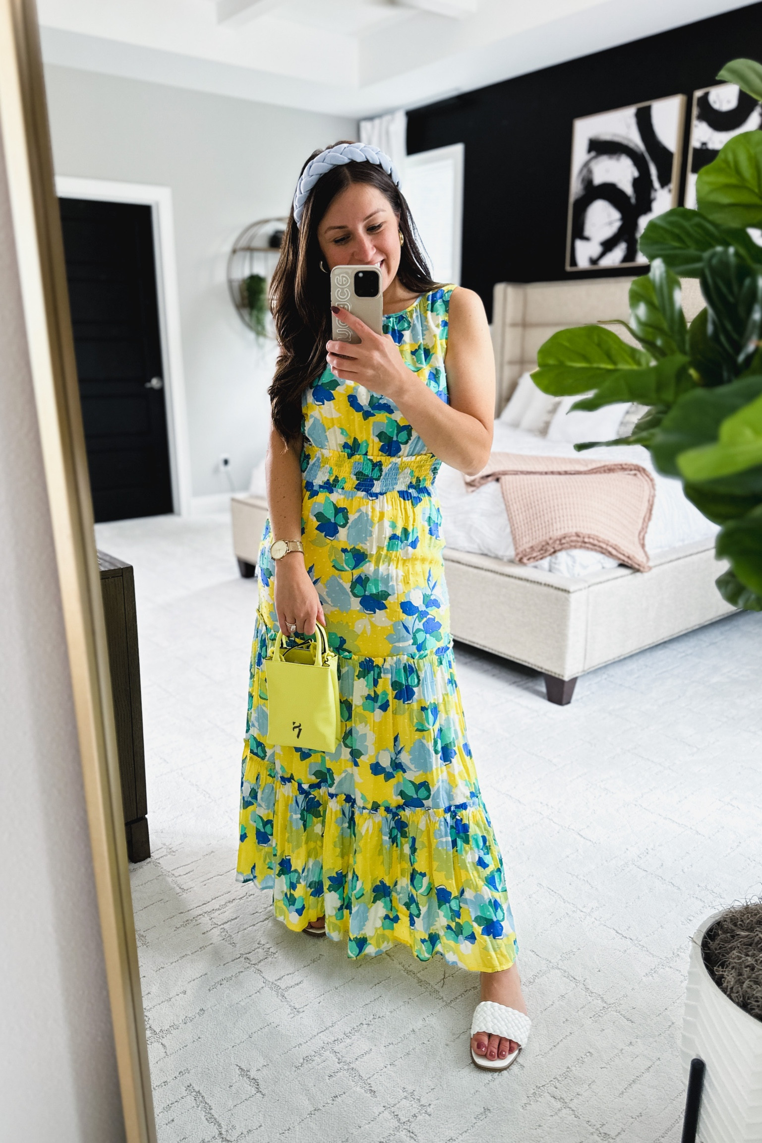 TTS in this bright spring piece! 🩵💛 Loving the color pop 🤩

#LTKunder100 #LTKshoecrush #LTKwedding