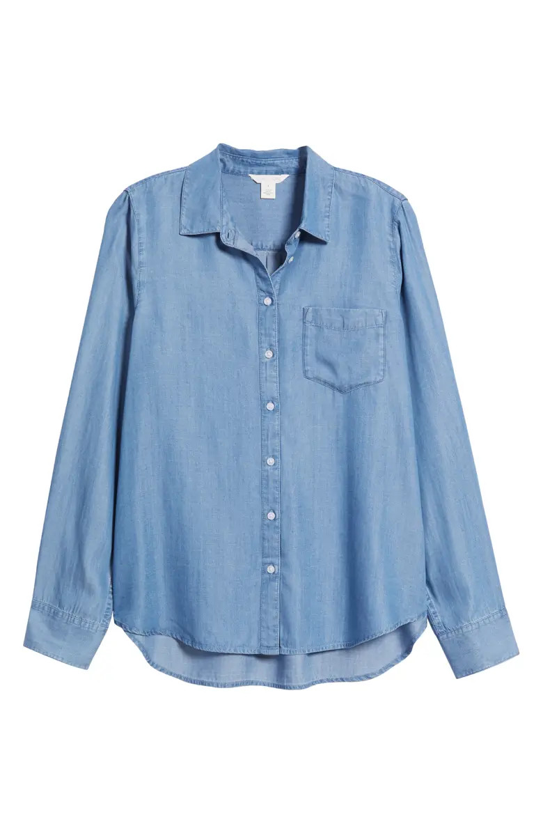 Chambray Button-Up Shirt | Nordstrom
