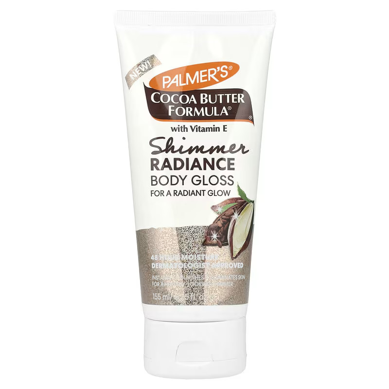Cocoa Butter Formula® with Vitamin E, Shimmer Radiance Body Gloss, 5.25 fl oz (155 ml) | iHerb